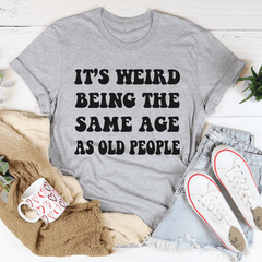 It's Weird Print Women Slogan T-Shirt