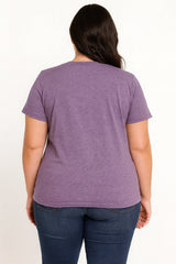 Shit Show Supervisor Letter Print Women Slogan Plus Size T-Shirt