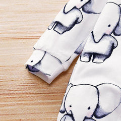 Lovely Elephant Printed Jumpsuit