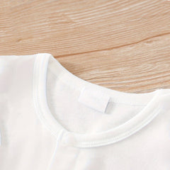 Cute Giraffe Printed Baby Jumpsuit