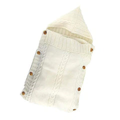 Newborn Baby Wrap Swaddle Blanket Knit Sleeping Bag