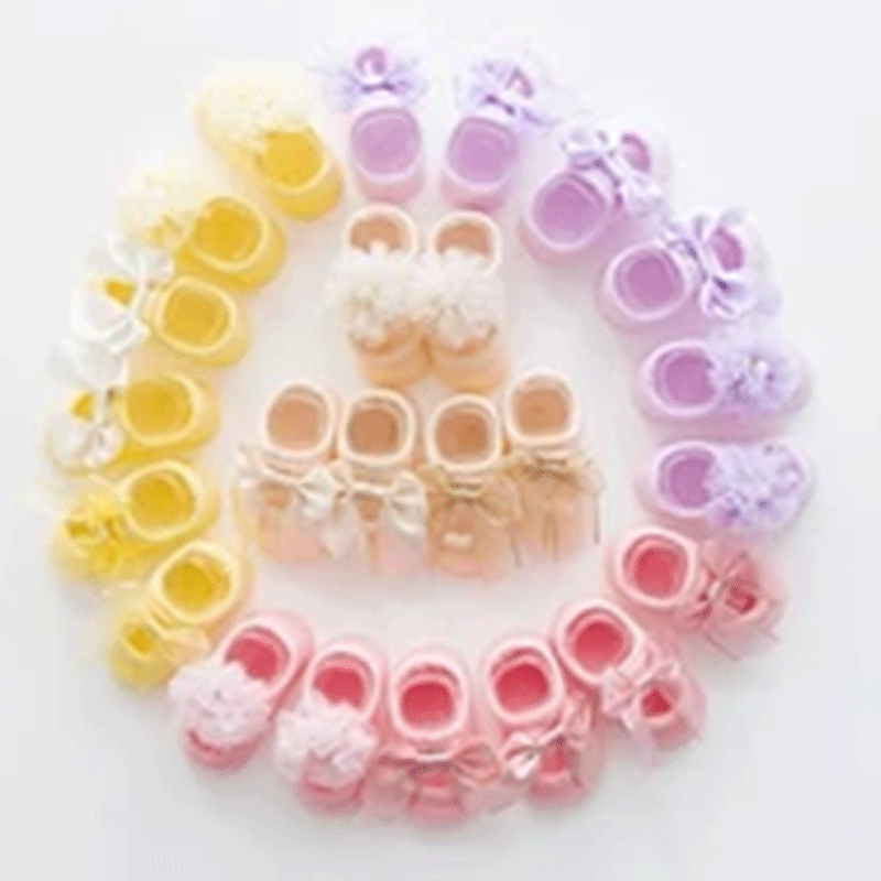 3-pack Pretty 3D Flower Bowknot Socks for Baby Girl Main image