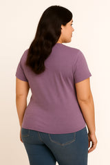 After Monday And Tuesday Print Women Slogan Plus Size T-Shirt