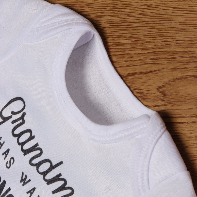 Grandma Has Waited A Long Time For Me Baby Romper