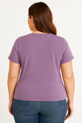 There is Nothing I Can Do Except Reach the Top Shelf Letter Printed Plus Size T-Shirt