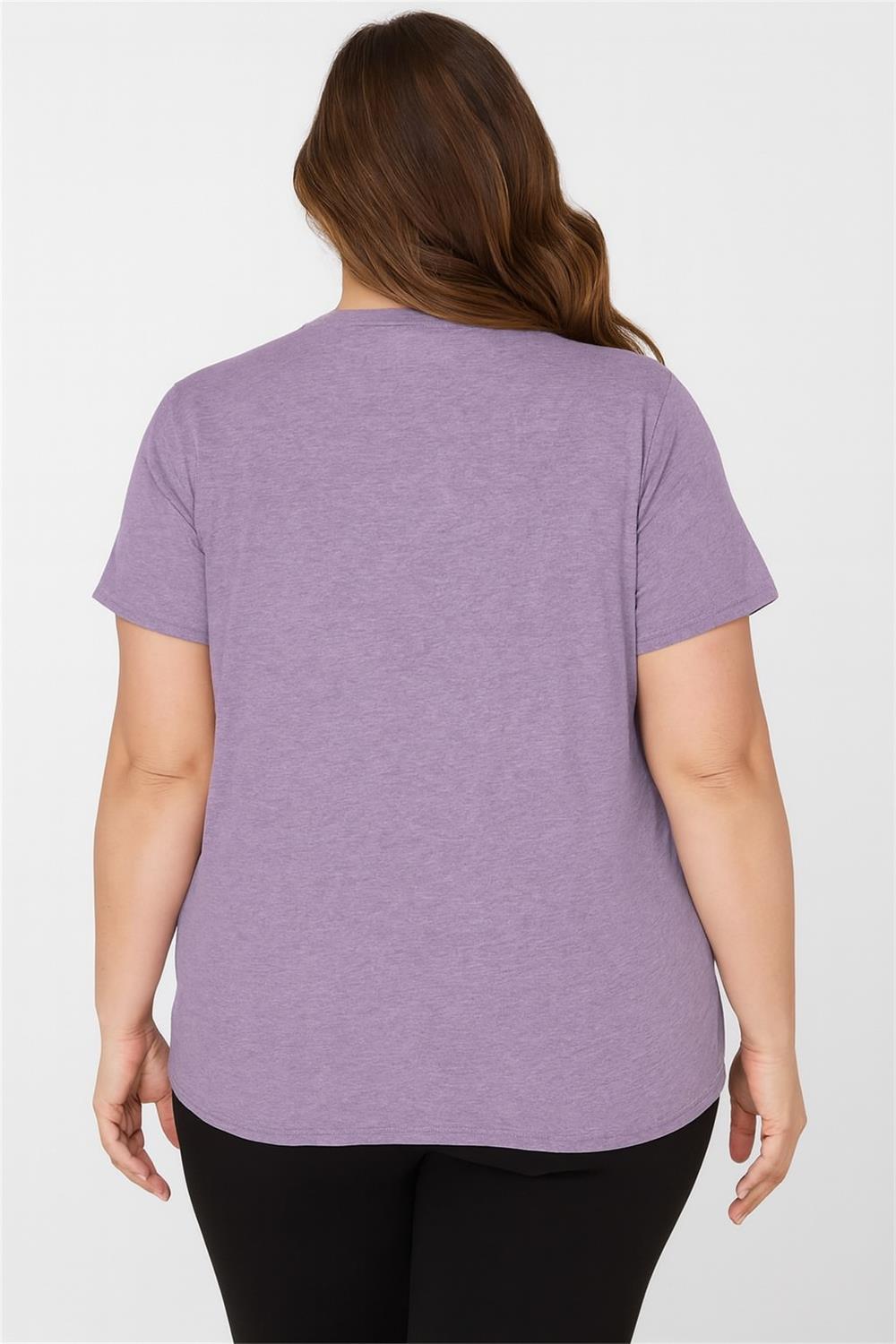 I Am The Middle Sister Fashion Letter Print Women Slogan Plus Size T-Shirt