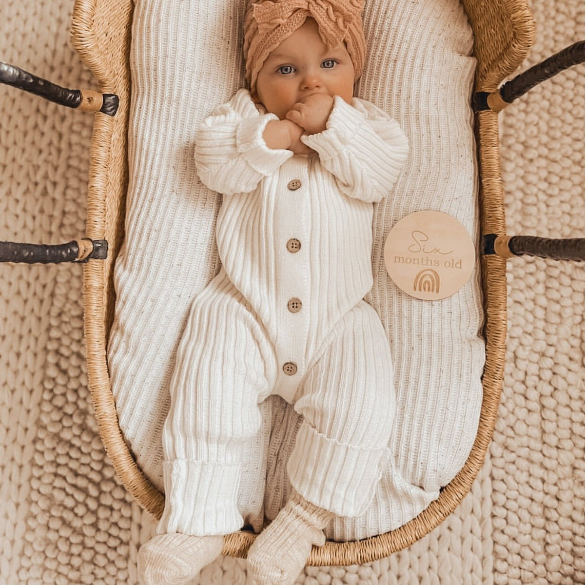 Comfy Solid Color Long Sleeve Baby Jumpsuit