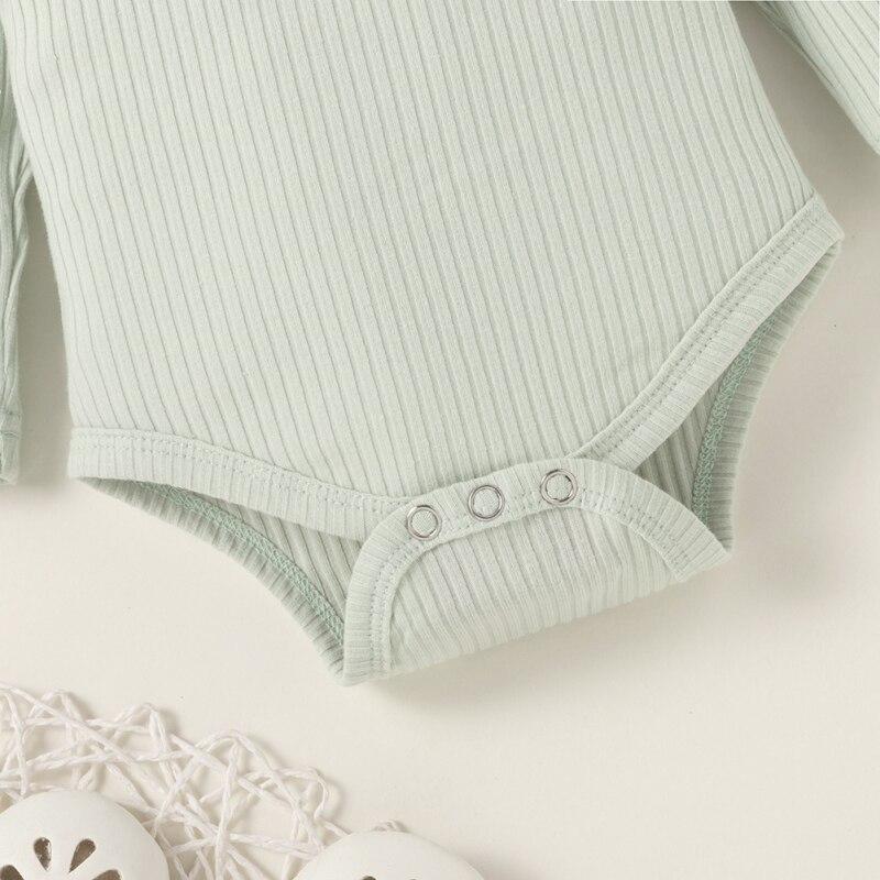 2PCS Lovely Floral Printed Baby Set
