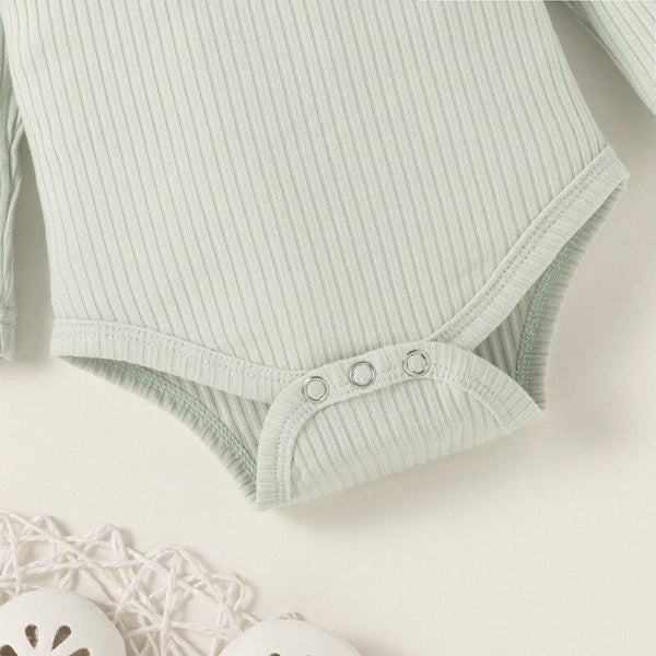 2PCS Lovely Floral Printed Baby Set