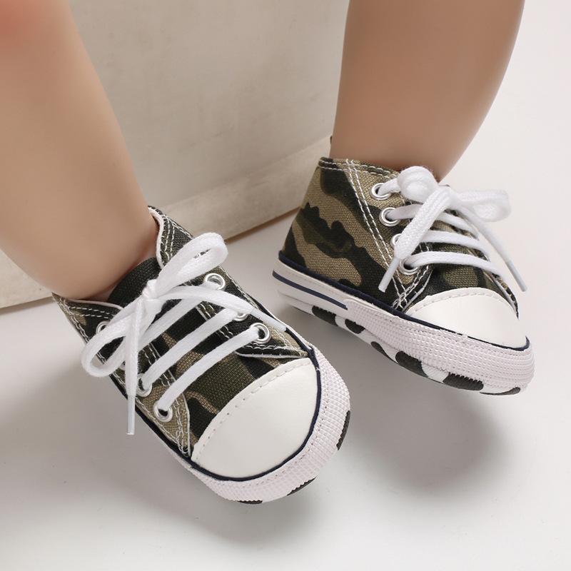 Baby Boy Girl Camouflage Anti-slip Canvas Shoes Secondary image