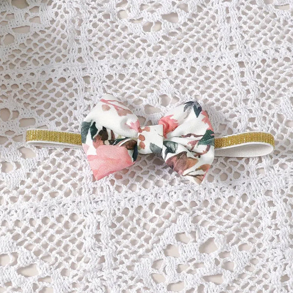 3PCS Elegant Floral Printed Long Sleeve Baby Set