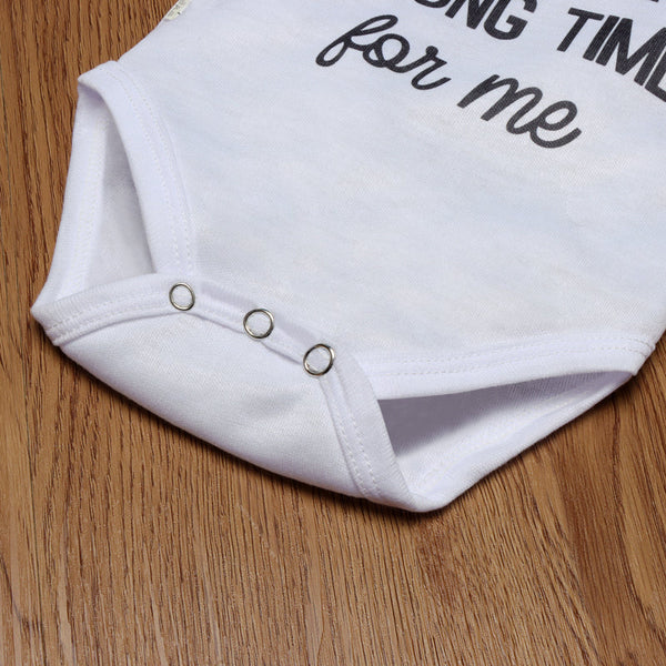 Grandma Has Waited A Long Time For Me Baby Romper