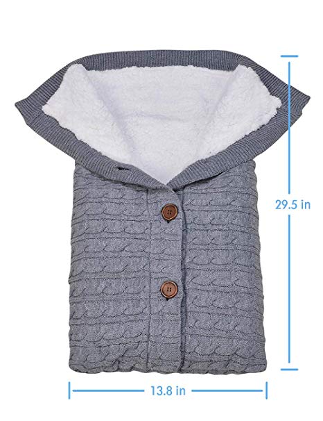 Baby Winter Knitting Sleeping Bag