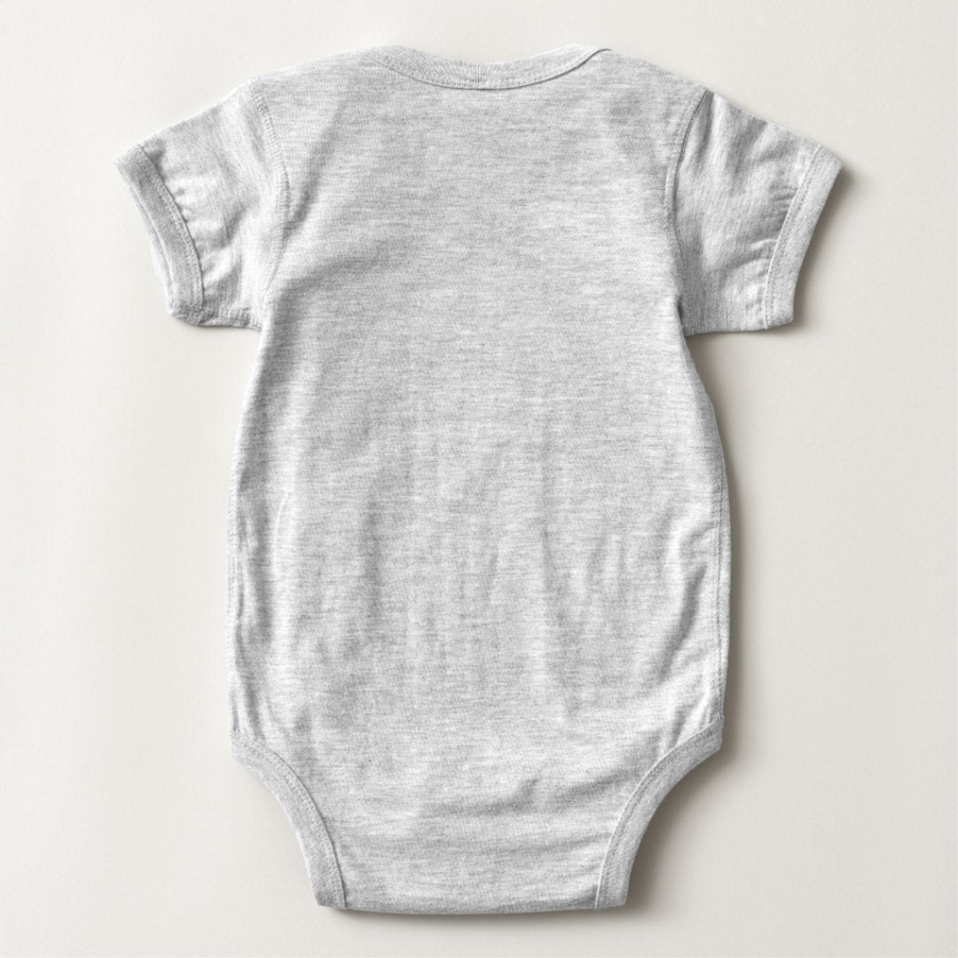 Gigi Loves Me Letter Printed Baby Romper